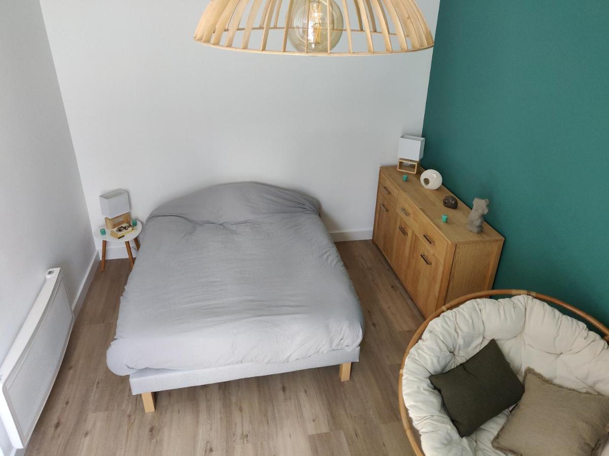 Scandinave - proche gare&centre-ville - stationnement - cour intérieure table&chaises Saint-Brieuc Esterno foto